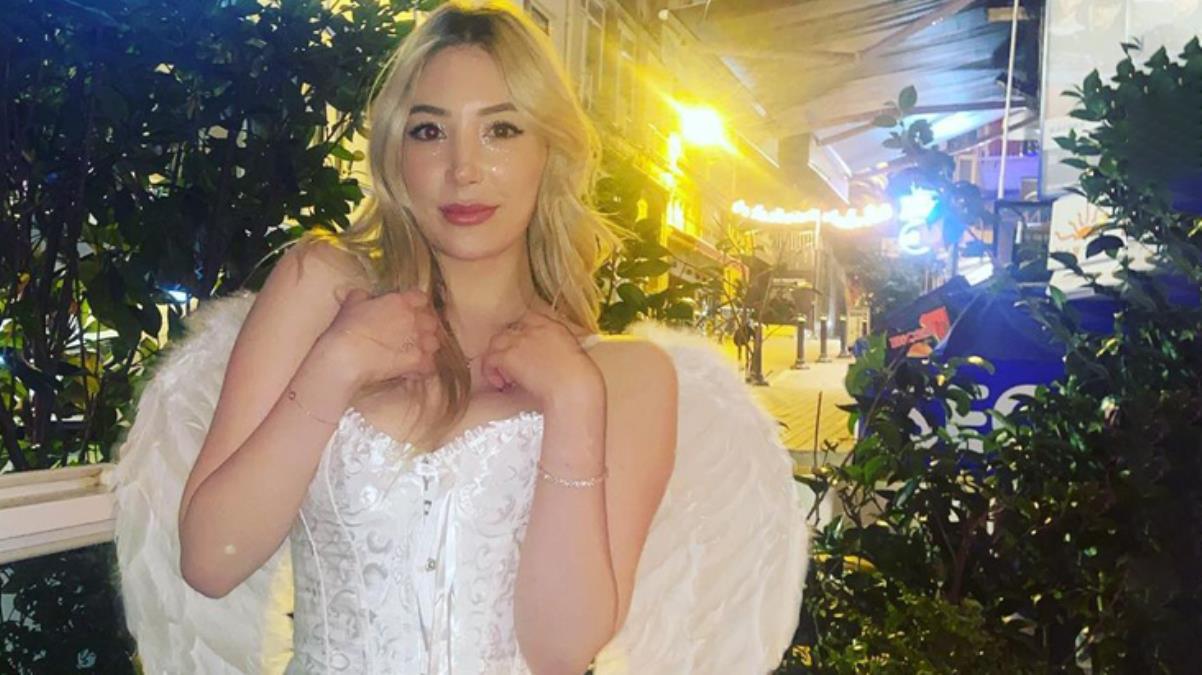 Cadılar Bayramı partisine melek kostümüyle katılan Yasmin Erbil, pozlarıyla Instagram’ı kasıp kavurdu
